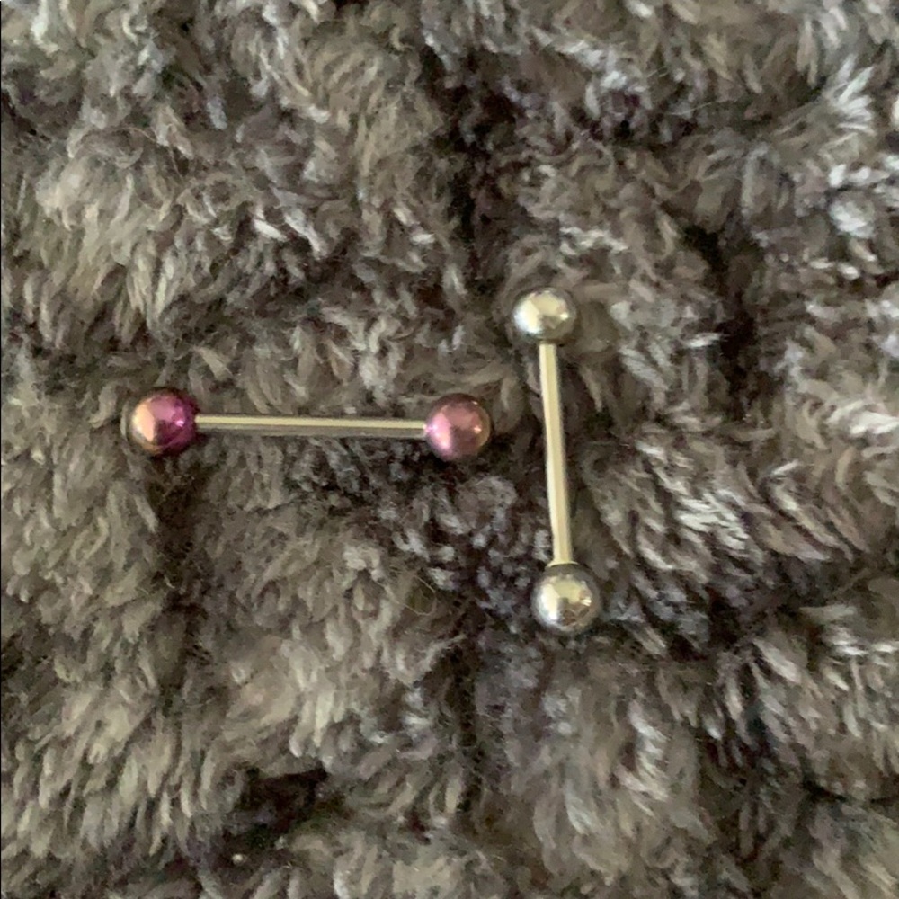 Stainless bar bells